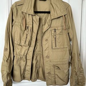 Eddie Bauer Women’s Olive Green Utility Jacket, Size S